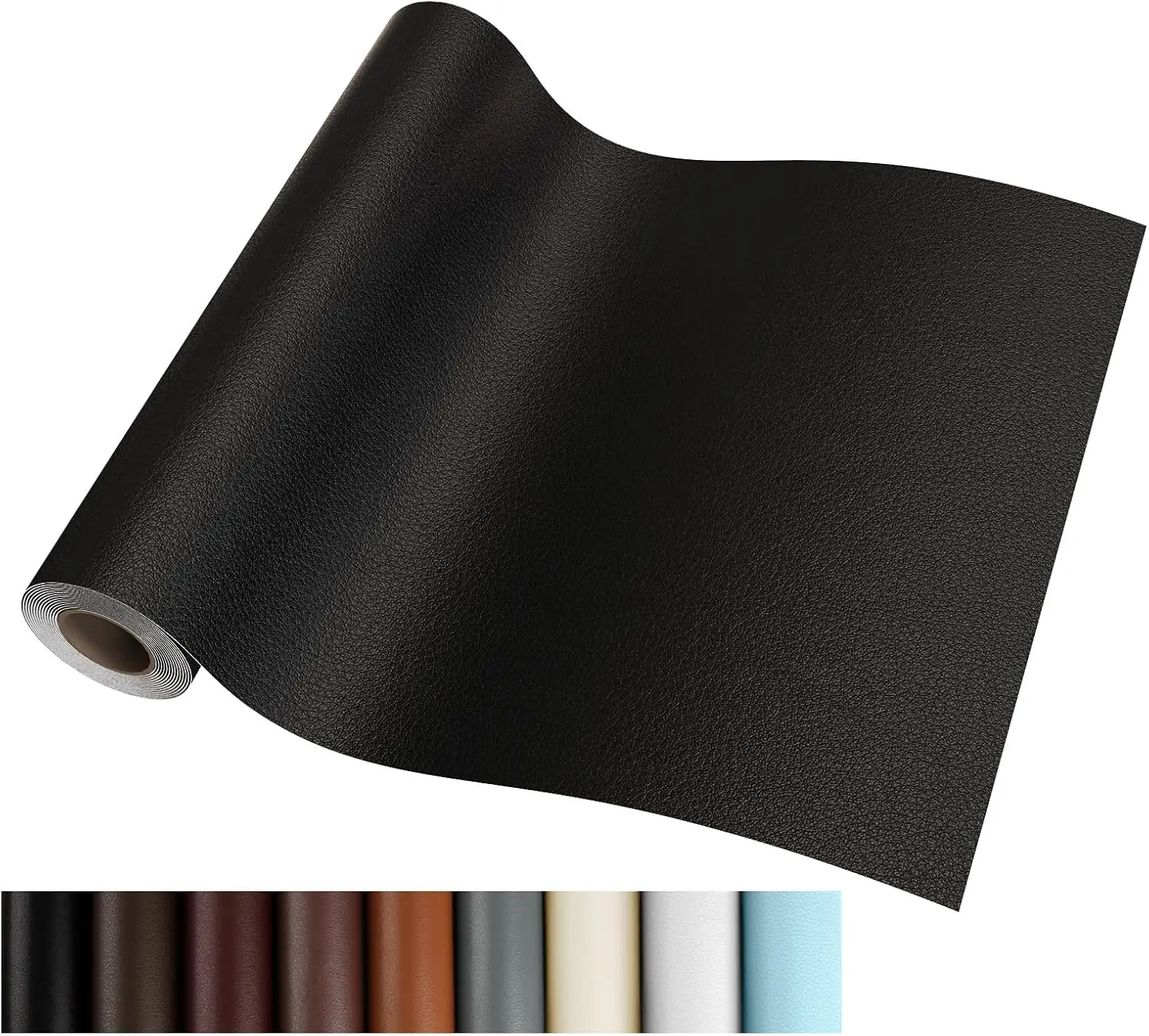 Kit de fita adesiva para reparo de couro, 150x40cm, reparo de couro autoadesivo para móveis, sofá, assentos de carro, cadeira de escritório, faça você mesmo