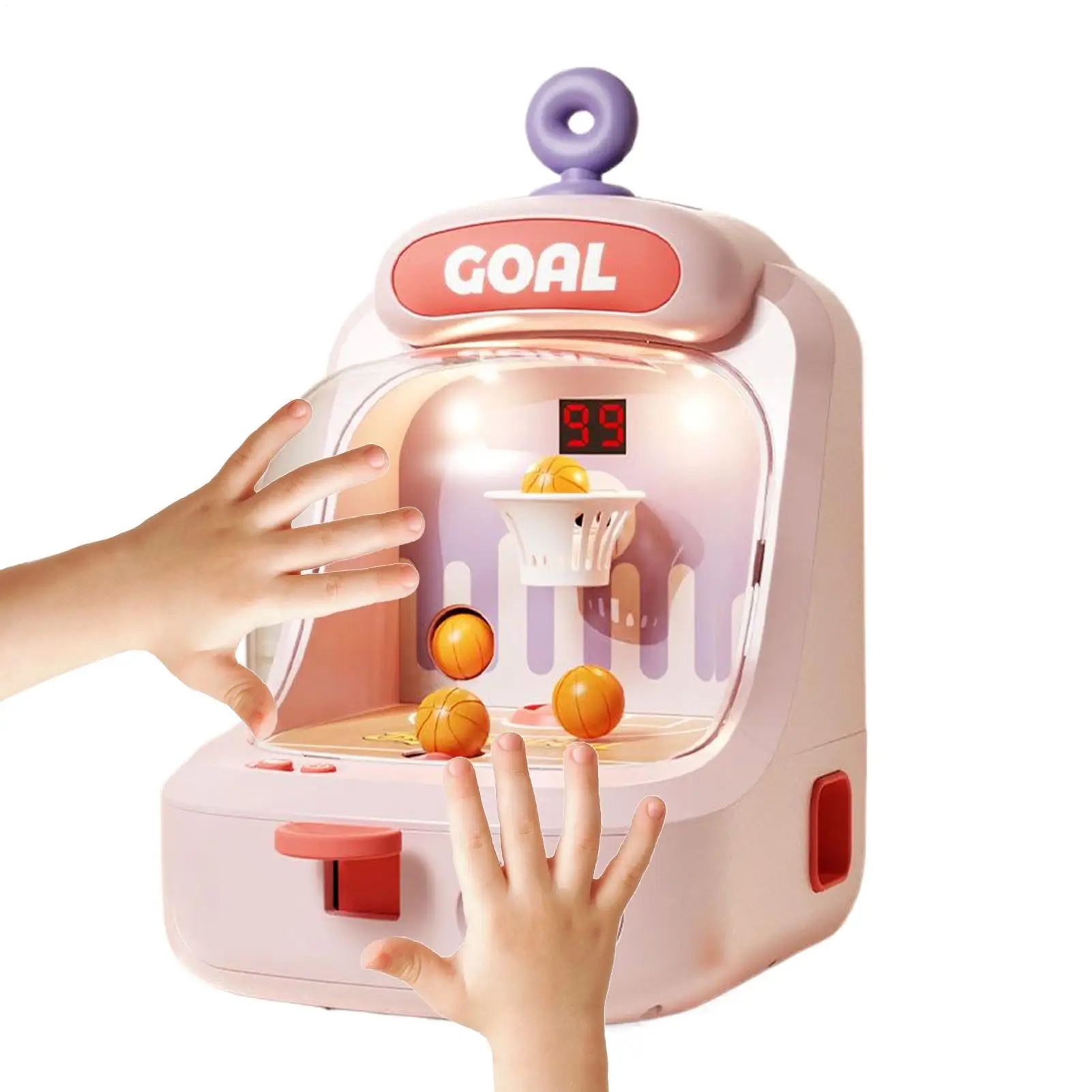 Mini Gra w Koszykówkę Edukacyjna Zabawka Sportowa Piłka Treningowy Rozwój Mysli Zabawki dla Chłopców Dziewcząt Uczniów Graczy Do Domu Pokoju Zabaw Klasy