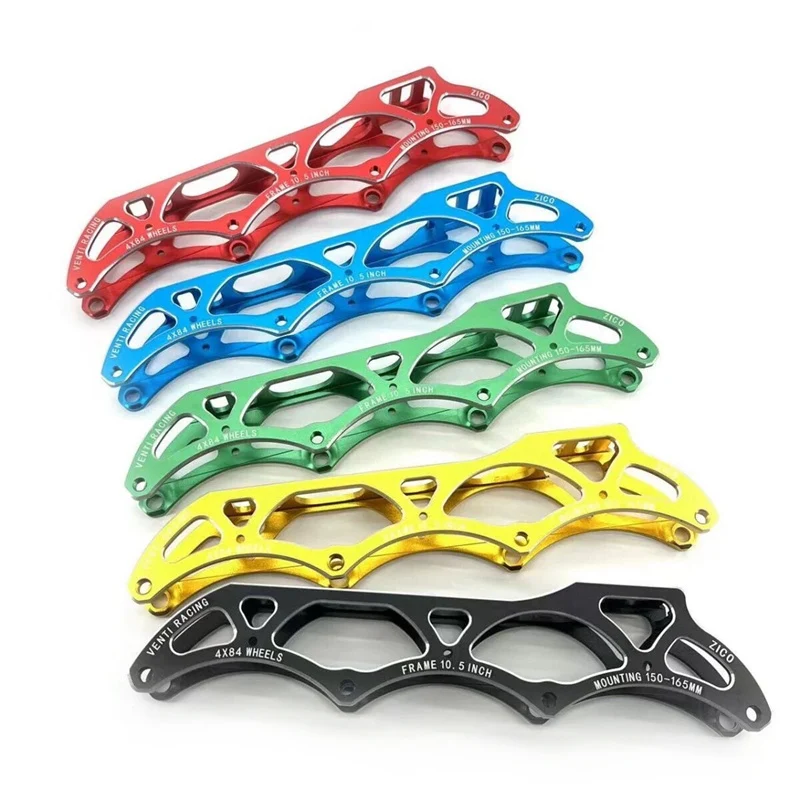 4-84mm-wheel-roller-skates-inline-speed-skating-frame-150-to-180mm-mounting-distance-354mm-length-aluminium-alloy