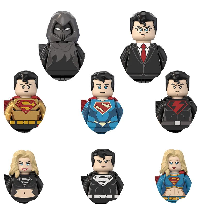 TV6228 New Mini Assembly Action Figure Assembly Toy Children's Puzzle building blocks Gift birthday gift  model assemble Toys