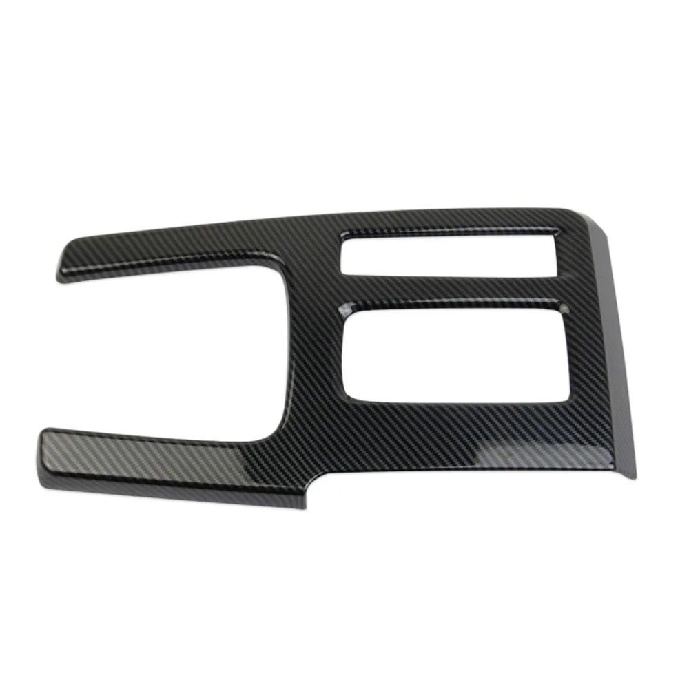 Carbon Fiber Style ABS Trim Cover for Gear Shift Area on For Acura For Integra 2023 through 2025 LHD Interior Enhancement