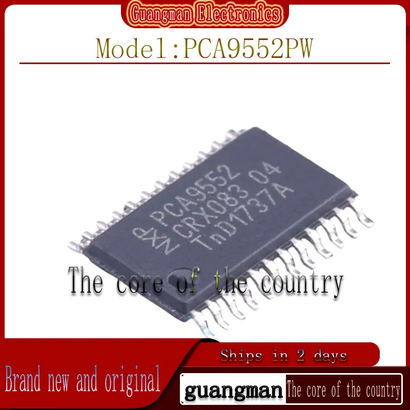 

10PCS PCA9552PW PCA9552 Brand New Authentic TSSOP-24 Driver chip ICs