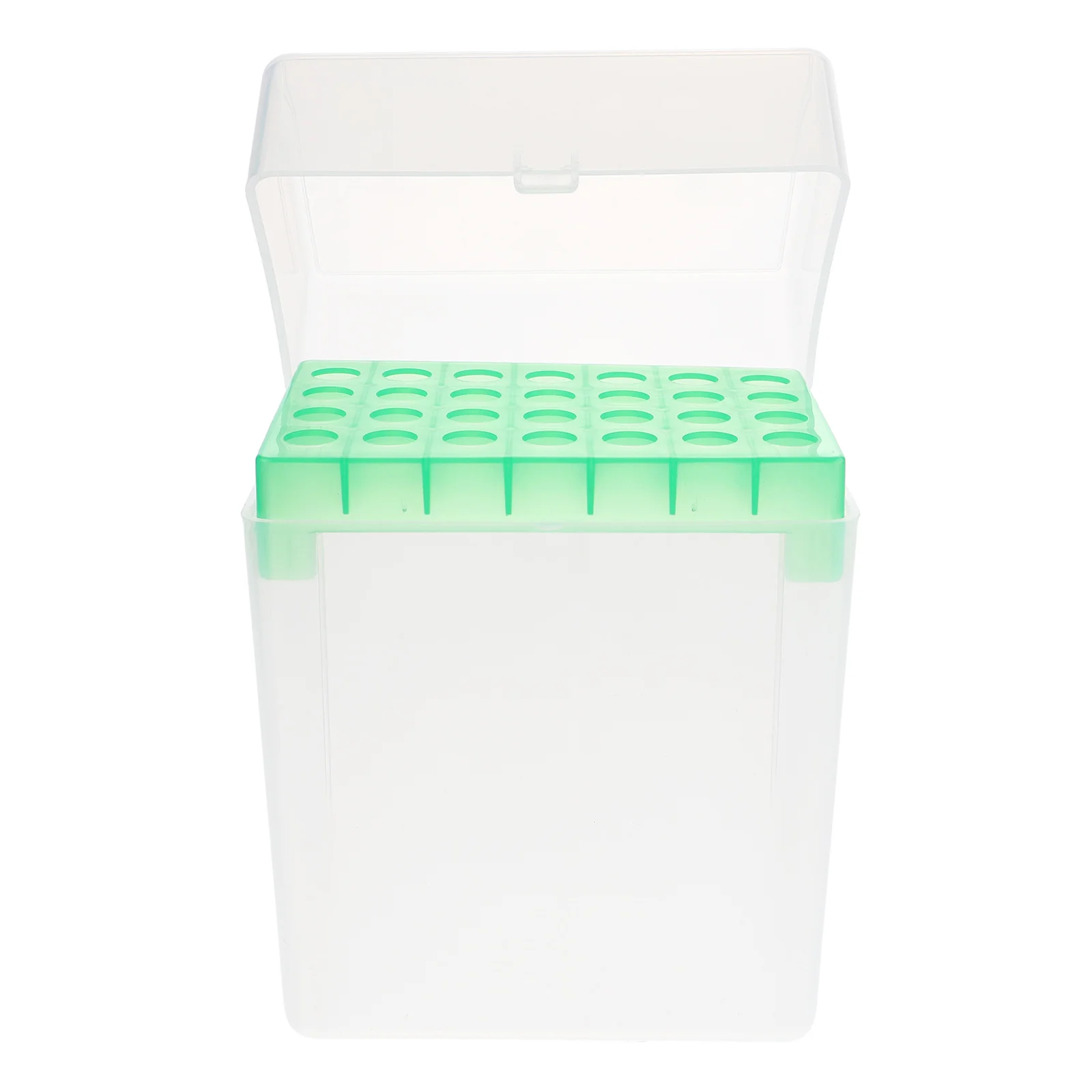 

Test Tube Storage Box Laboratory Tube Holder Plastic Compact Design For Samples Vial Storage
