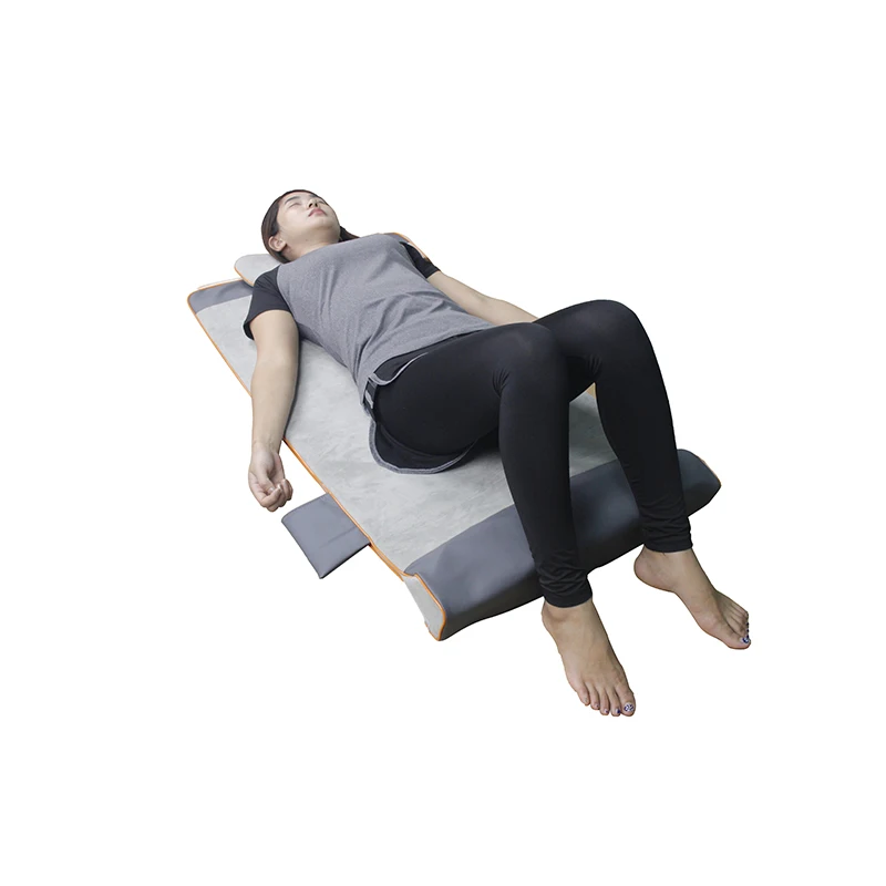 Factory Outlet OEM ODM Comfortable Thin Folding Electric Roller Shiatsu Neck Back Waist Leg Body Timing Control Massage Mattress