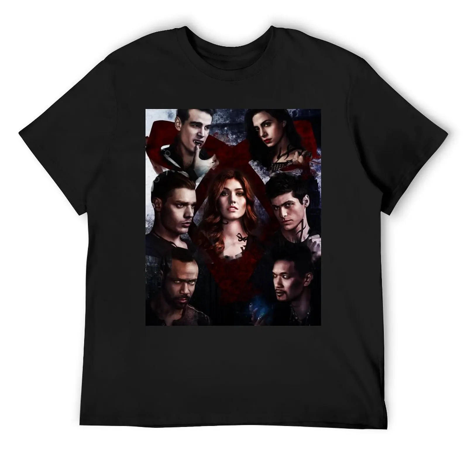 

Shadowhunters - Poster #1 (2nd version) T-Shirt plus size clothes Blouse plus sizes mens white t shirts