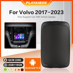 PLAYAIBOX Carplay Ai Box Android Auto Wireless Carplay per Netflix Youtube per Volvo XC90 S90 V90 XC60 S60 V60 XC40 C40 ricarica