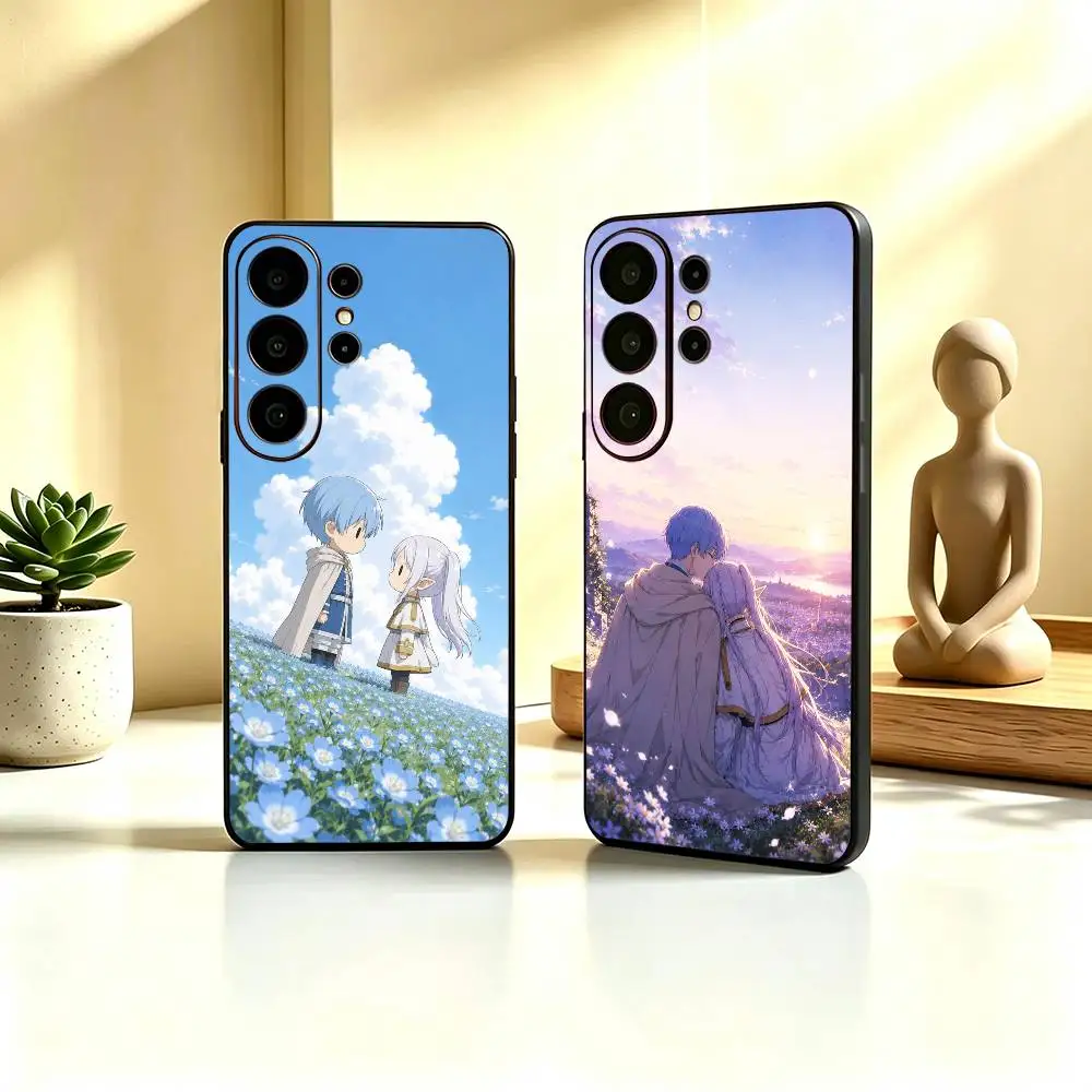 CP himmel and frieren lovers Stand Silicone Phone Case For Samsung S26,25,24,21,22,21,20,Ultra,Plus,Fe, Lite