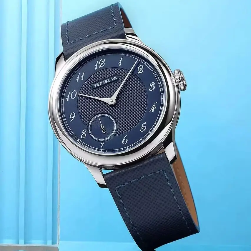 FARASUTE Men Automatic Watch Business 40mm Mechanical Wristwatch Sapphire Mirror Waterproof Small Second Dial ST17 Mov