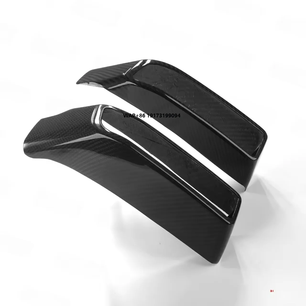 Glossy 3K Twill Fiber Carbon Turn Signal Lamp Bezel Perfect Fit for 2025 for Street Glide Ultra Motorcycle Accessories