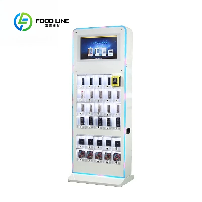 Hot Sale Beauty Customized Eyelashes Vending Cosmetics Display Machine with Bracket