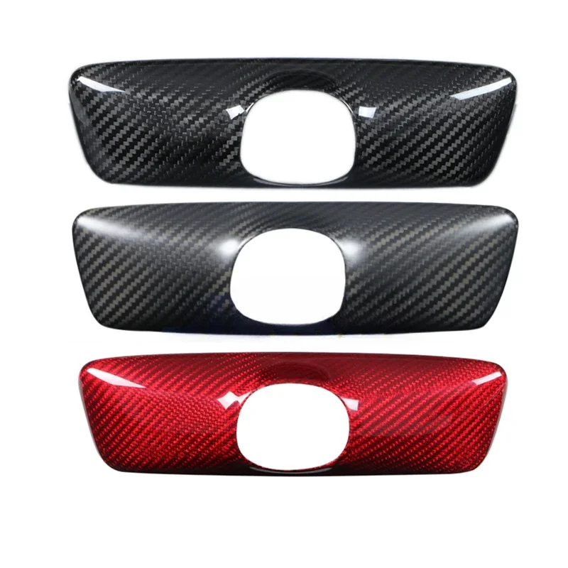 Rearview Mirror Cover for Tesla Model 3 Y 3+ Real Carbon Fiber 3K 240G Handmade Rear View Mirror Shell New Model3 Highland 2024