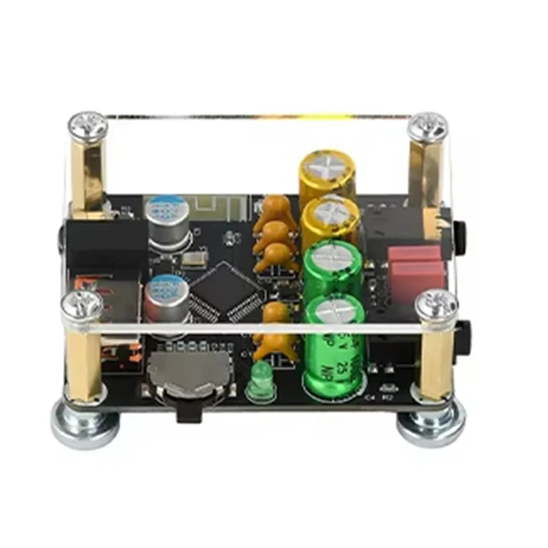ZK-PT2-RPO Isolated Zero Noise Fever Usb Flash Drive BT 5.1 Decoding Board Hifi Fever Decoder Amplifier Module-Y41A