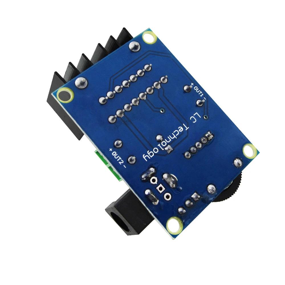 HAILANGNIAO 1pcs/lot TDA7297 amplifier board spare parts dc 12v grade 2.0 dual audio encoding 15w electronic diy kit