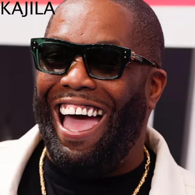 

Classic Polarized Square Sunglasses Men 2025 Luxury Brand Vintage Big Frame Driving Anti-glare Eyewear For Male Shades UV400