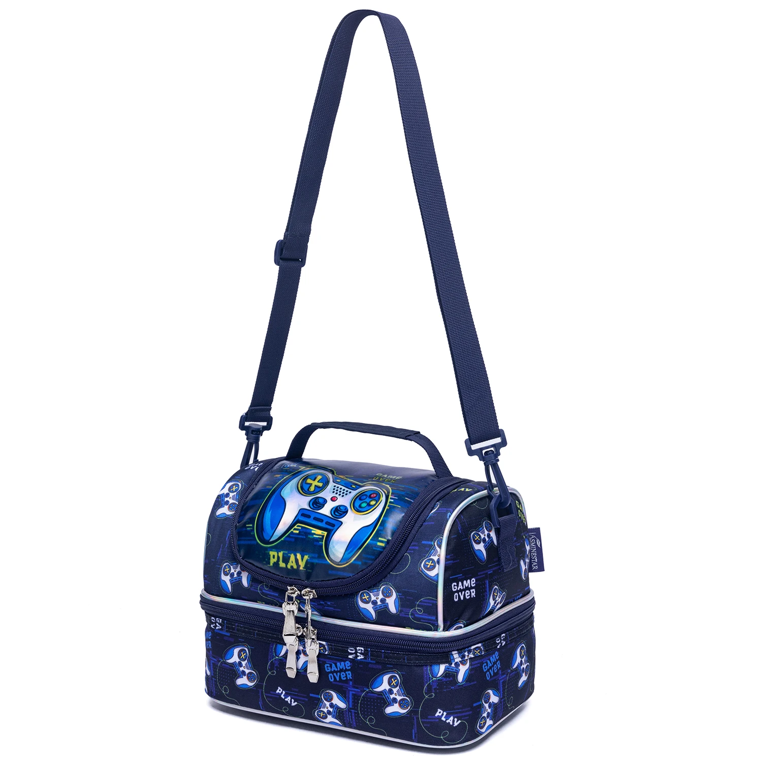 Lunch Box for Boys 5-12 Bento Box for Kids with Ice Pack Lunch Box with Stainless Steel Water Bottle