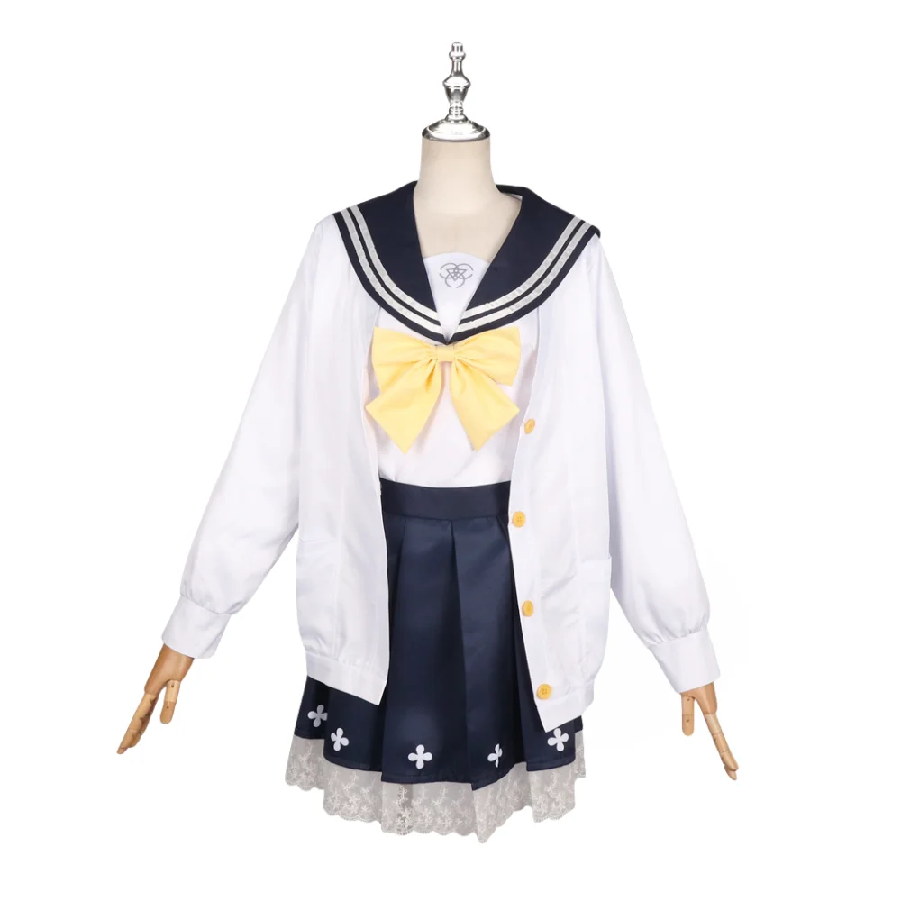 Ajitani Hifumi Cosplay Costumes Game Blue Archive Dress Uniform Halloween Costume Suit Animation Comic Game Novel Exhibition