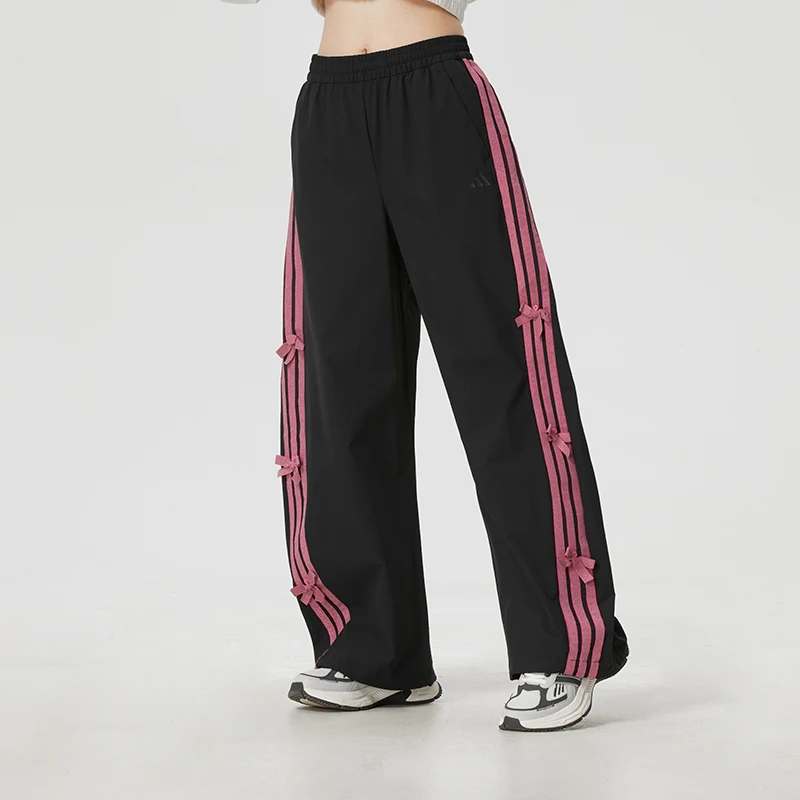 Adidas Women's Pants Sports Pants Fitness Training Running Workout Trendy Fashion Woven Long Pants Kr7598
