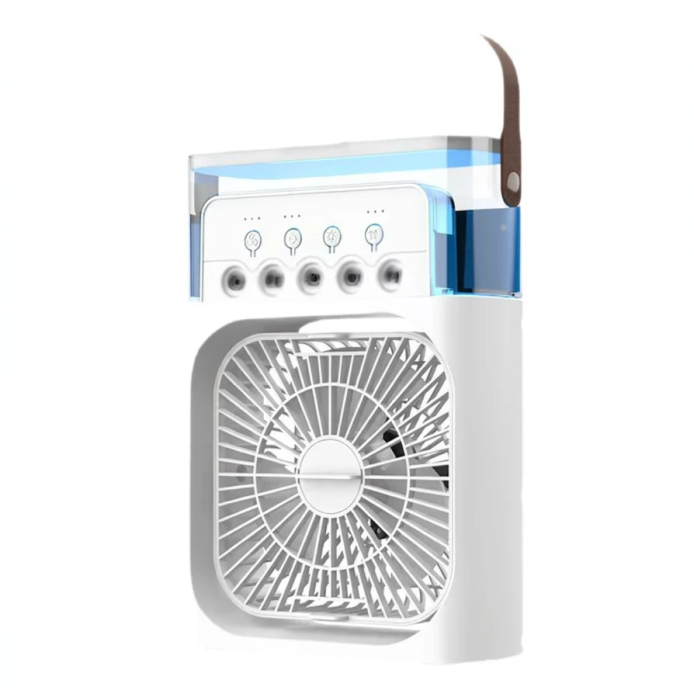 5 Spray Hole Mist Fan Desktop Air Humidifier USB Portable Cooling Cooler For Office Home Desk Quiet Air Conditioner