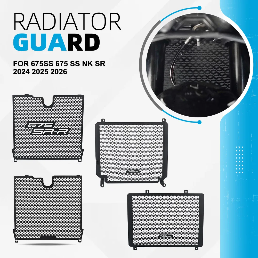 

675SR-R 675NK 675SR Motorcycle Accessories Radiator Grille Cover Guard Protector FOR CFMOTO 675SS 675 SS NK SR 2024 2025 2026