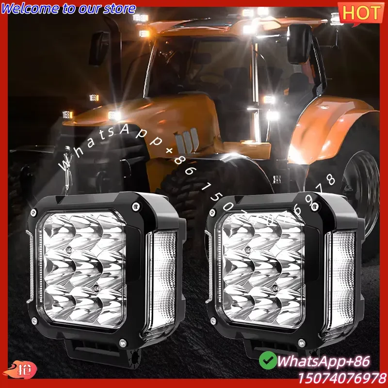 2026New Off Road Led 4x4 UTV Roof Mount Offroad UTV Linkable Modular Kit Led Light Bar With DRL