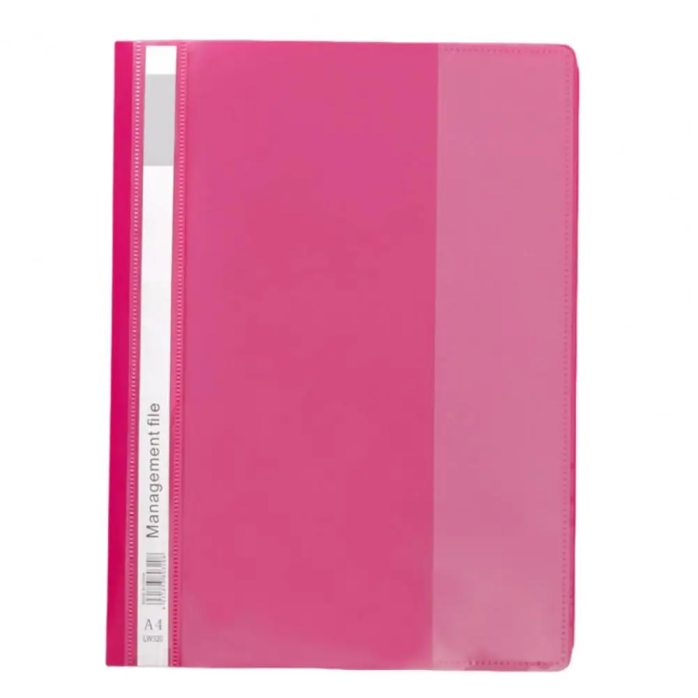 مجلدات بطاقة المعلومات A4 عرض المجلدات 12 قطعة مجلدات الملفات A4 مع بطاقات الفهرس المنقولة الغطاء الأمامي الشفاف للمكتب