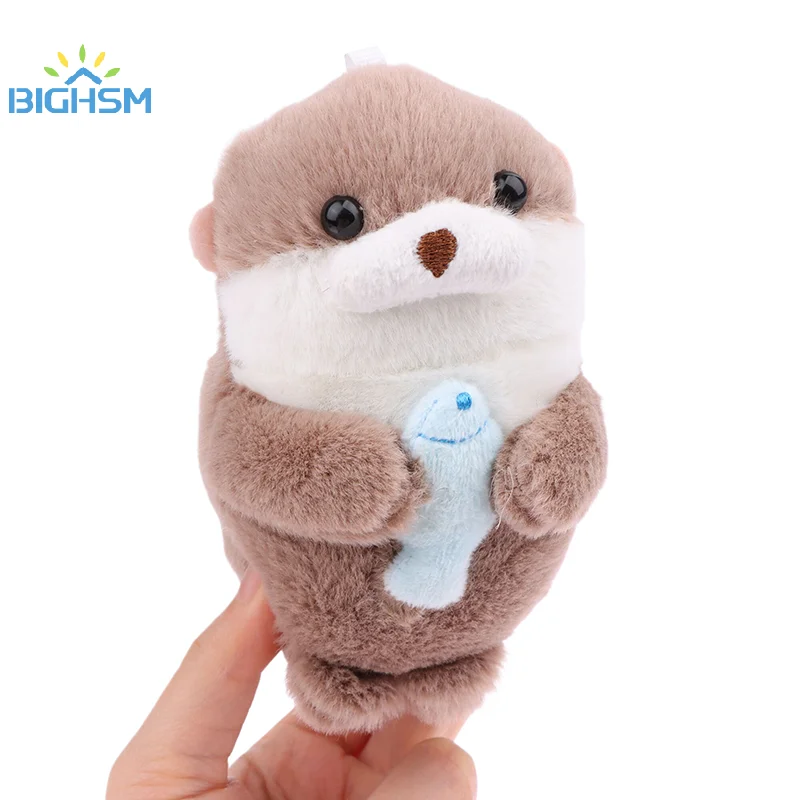 11cm Otter Doll Cute Little Otters Little Animal Plush Toy Mini Doll Table Decoration Christmas Gift