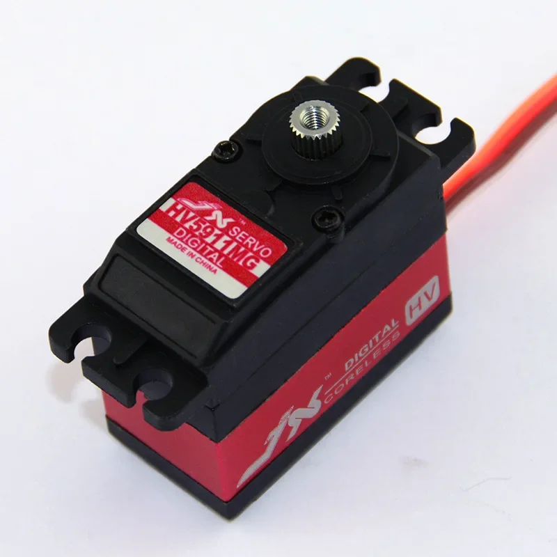 JX PDI-HV5911MG 11KG High Precision Metal Gear High Voltage Digital Coreless Standard Servo