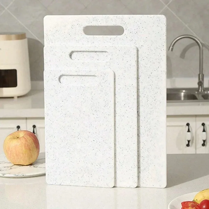 Marble Texture PP Antibacterial Mildew‑Proof Cutting Board Kitchen Chopping Board Dishwasher Safe