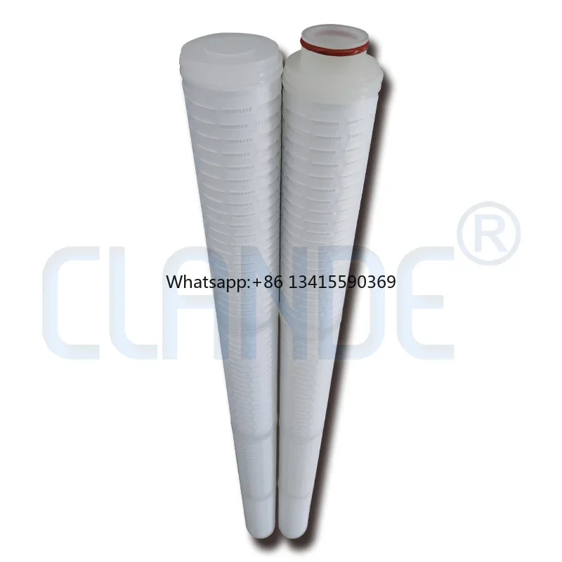 

222 O-Ring Farms Retail 1/0.2 Micron Polypropylene Pleated Filter Element With 10/20 Inch