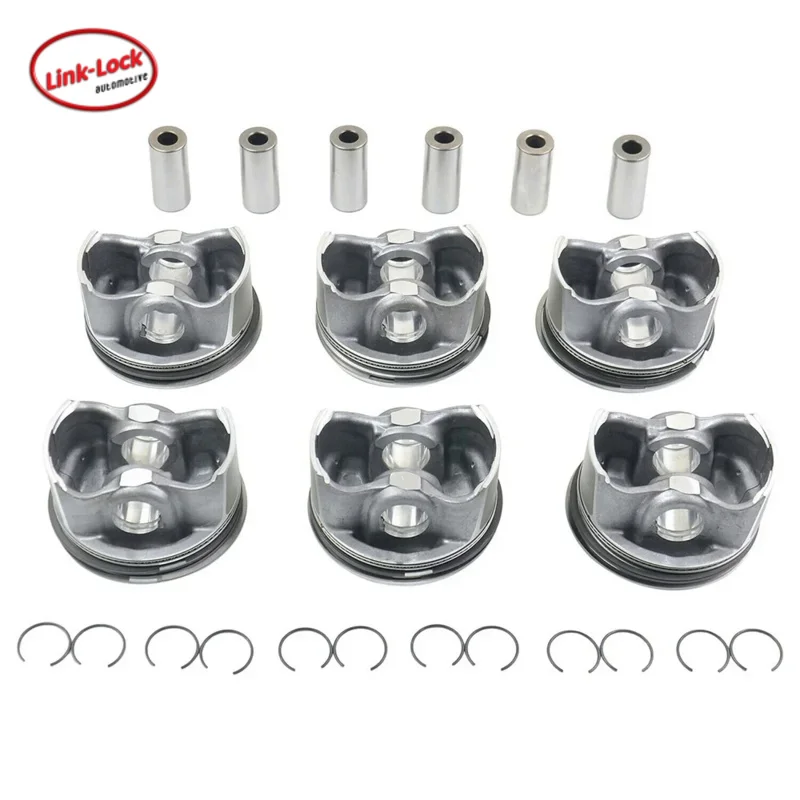 

LINK-LOCK Pistons ring 6 rings sets 2720301018 For Mercedes Benz 272 3.0