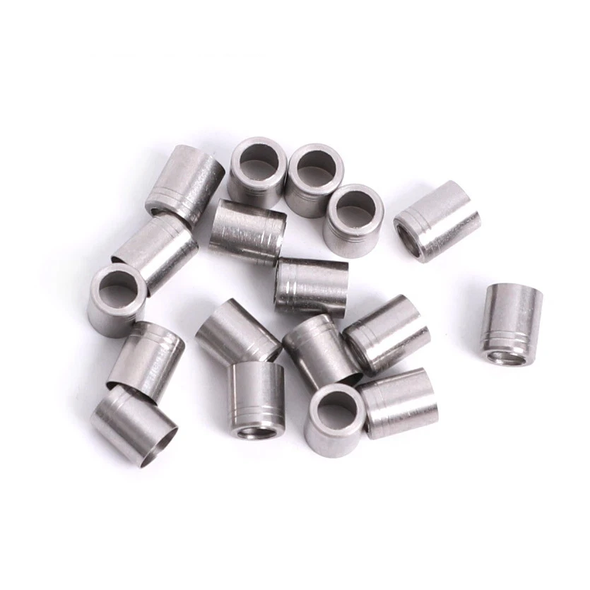 50pc Archery Stainless Steel Explosion-Proof Ring Arrow Collars Protecter Ring for ID3.2/4.2/6.2mm Arrow Shaft Shooting Accessor