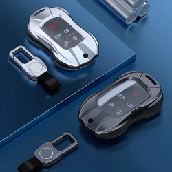 Suitable for Jaguar car keycase XFL XEL FPACE XJL FTYPE epace ipace xe keyshell keycover keychain buckle female