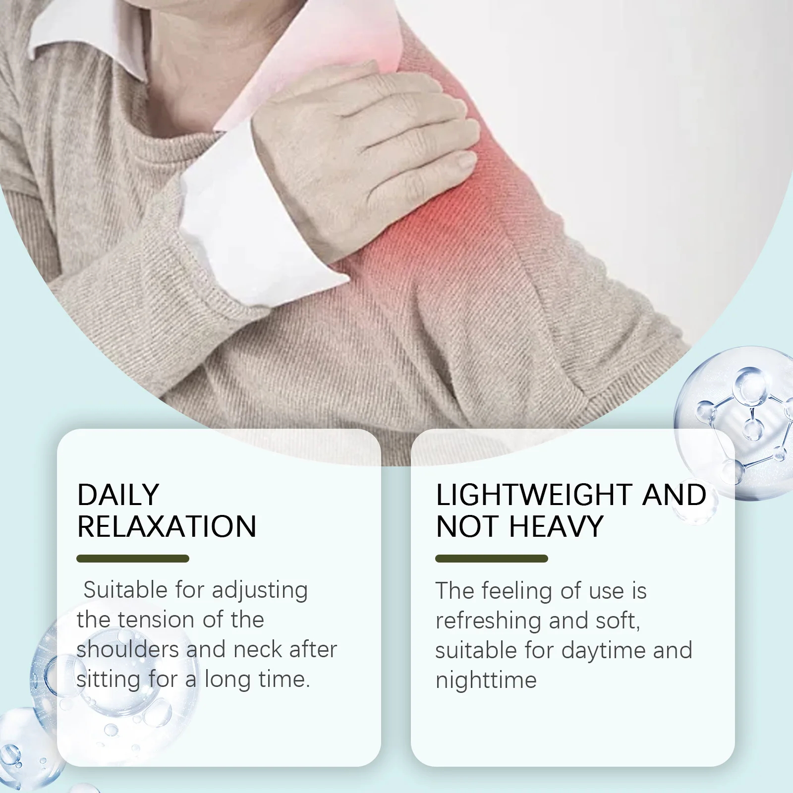 Odpowiedni do pielęgnacji dłoni, pośladków i nóg, ten uniwersalny preparat rozwiązuje problemy z ruchliwością.