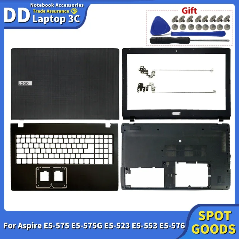 New Back Cover For Acer Aspire E5-575 E5-575G E5-523 E5-553 E5-576 Laptop LCD Back Cover/Front Bezel/Hinges/Palmrest Upper Cases