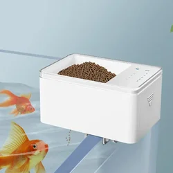 LED Aquarium digitales Aquarium 500ml intelligente digitale automatische Fisch fütterung mit Timer Haustier Fütterung Fischfutter Spender Futter