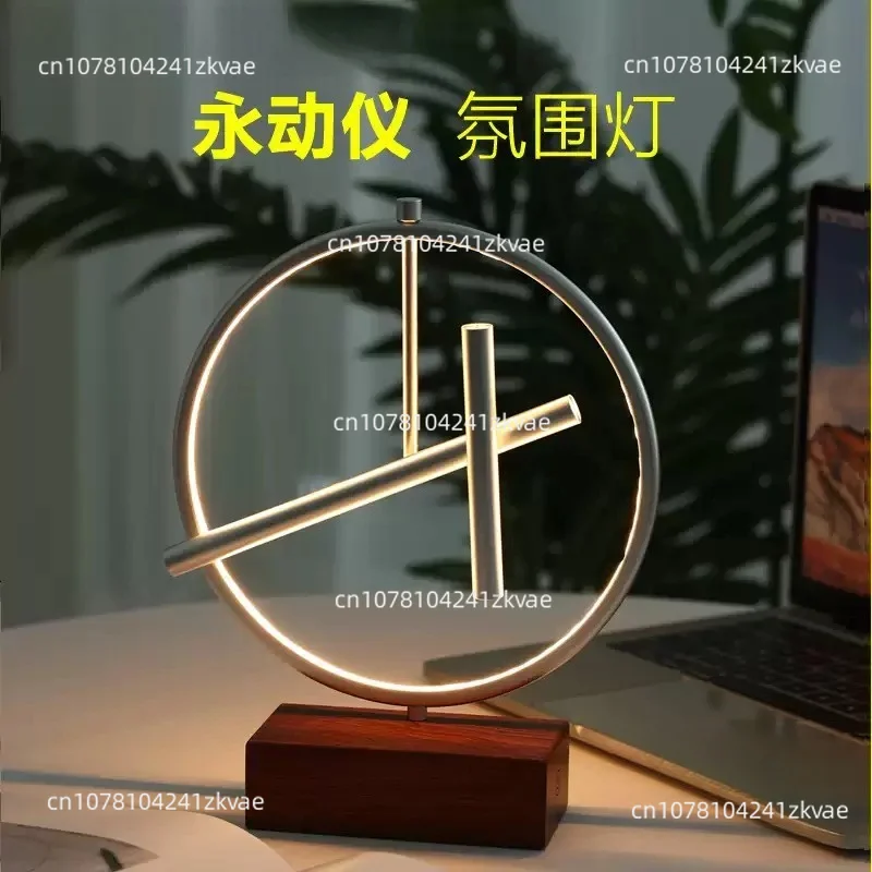 Creative Magnetic Floating Light – Dynamic Perpetual Motion Ornament for Homewarming & Holiday Gifting