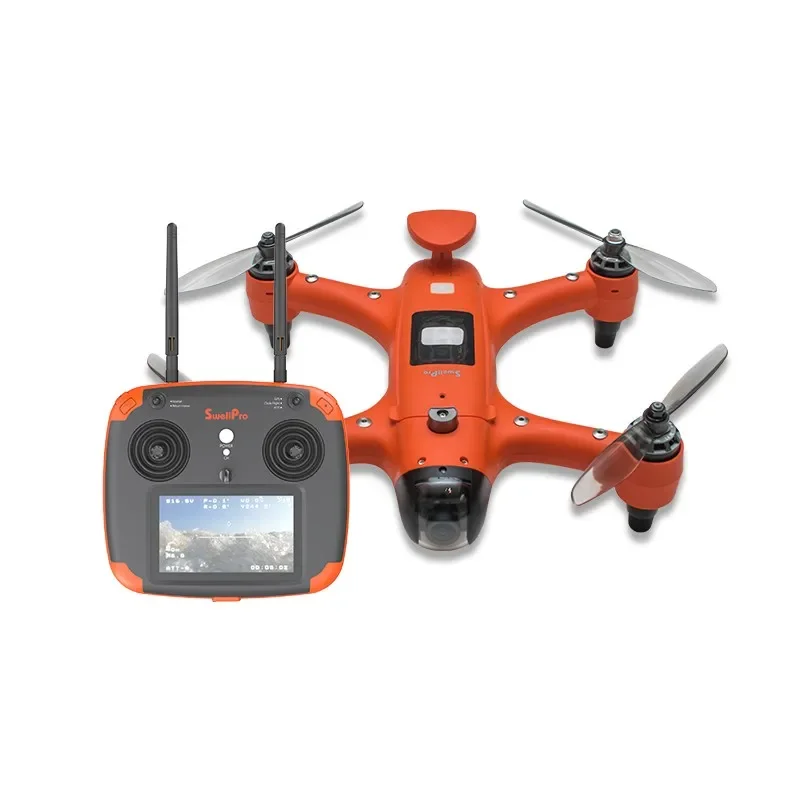 Latest SwellPro Spry waterproof dron e, portable dro ne with 4k ca mera 5.2K high-resolution video recording underwater dro ne