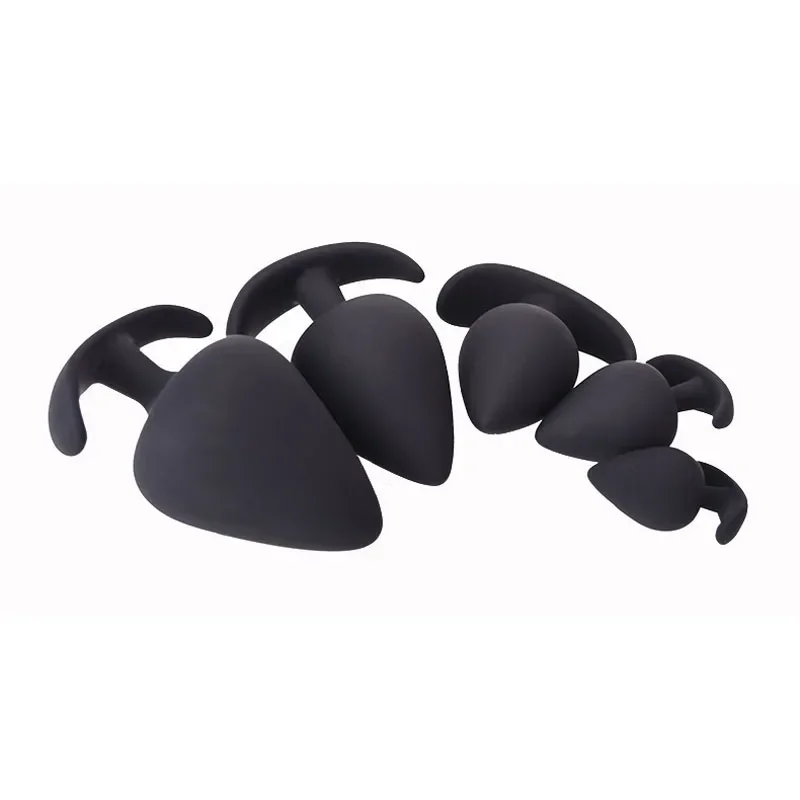 Silicone Anchor Anal Plug Big Butt Plug Anal Erotic Sex Toys For Men and Women 5 Sizes for Choice Drop shipping - Image 3