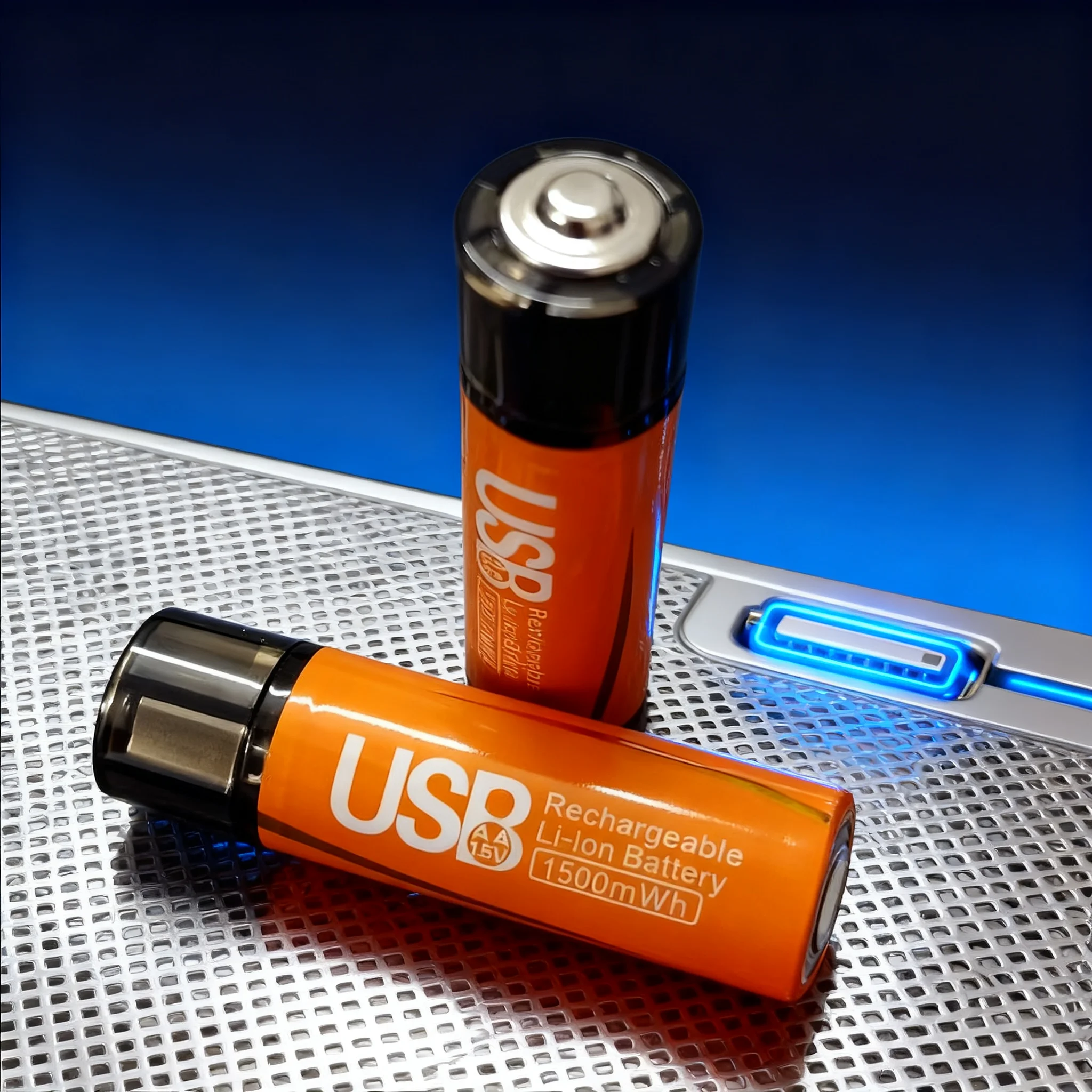 2 baterias de lítio aa recarregáveis usb 1500mwh, 4 pacotes para brinquedos, controle remoto, mouse, 1.5v, tensão constante