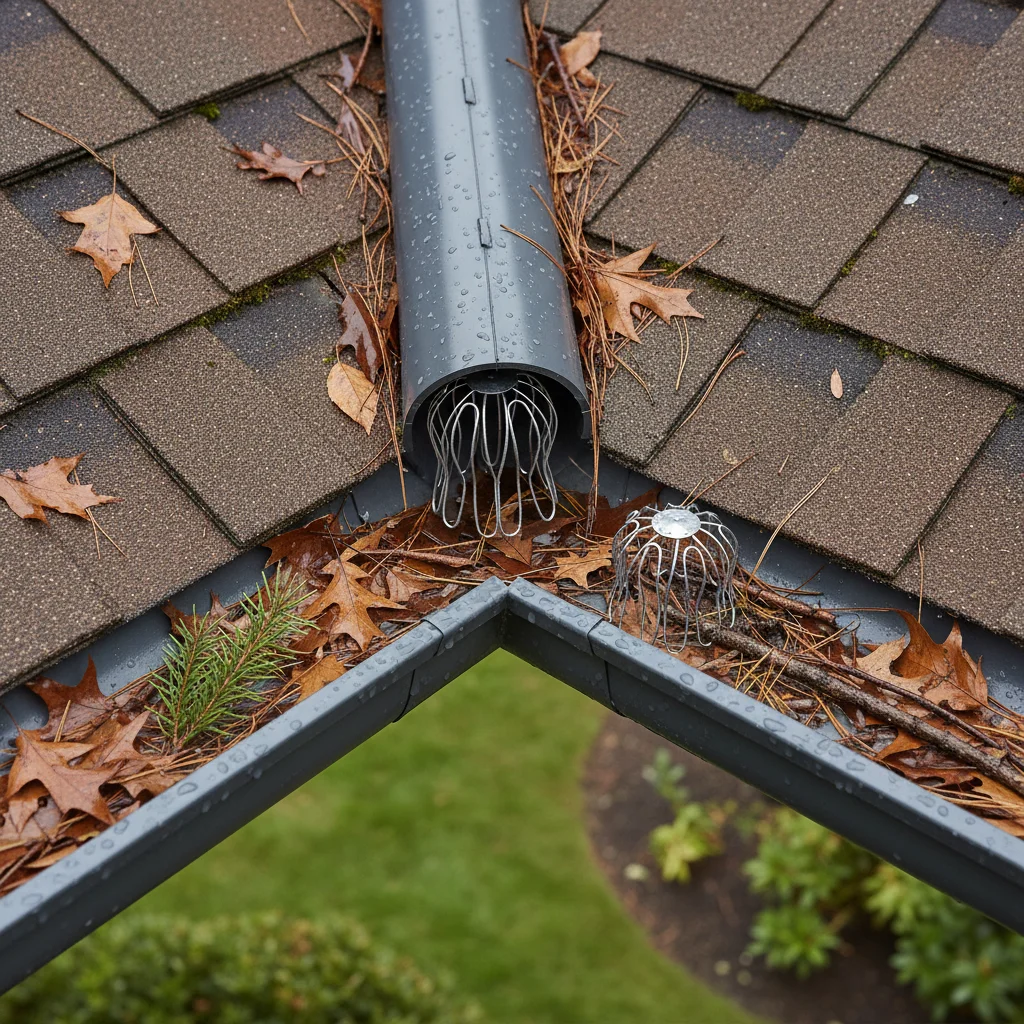 

1 шт., прорезы для защиты листьев, ловушка для листьев, водосточная труба, регулируемая корзина для улавливания листьев, сетка, антиблокирующая дренажная желоба для защиты листьев