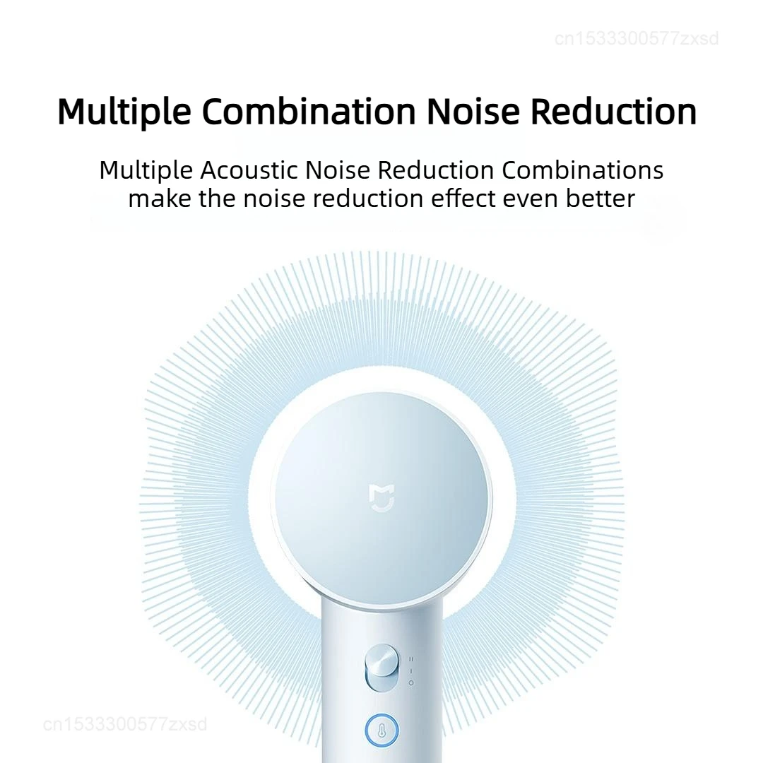 Xiaomi Mijia High-Speed Hair Dryer,110000rpm,62m/s Powerful airflow,8 Airflow Mode,347g 4 Color,CN Version With Adapter 220V