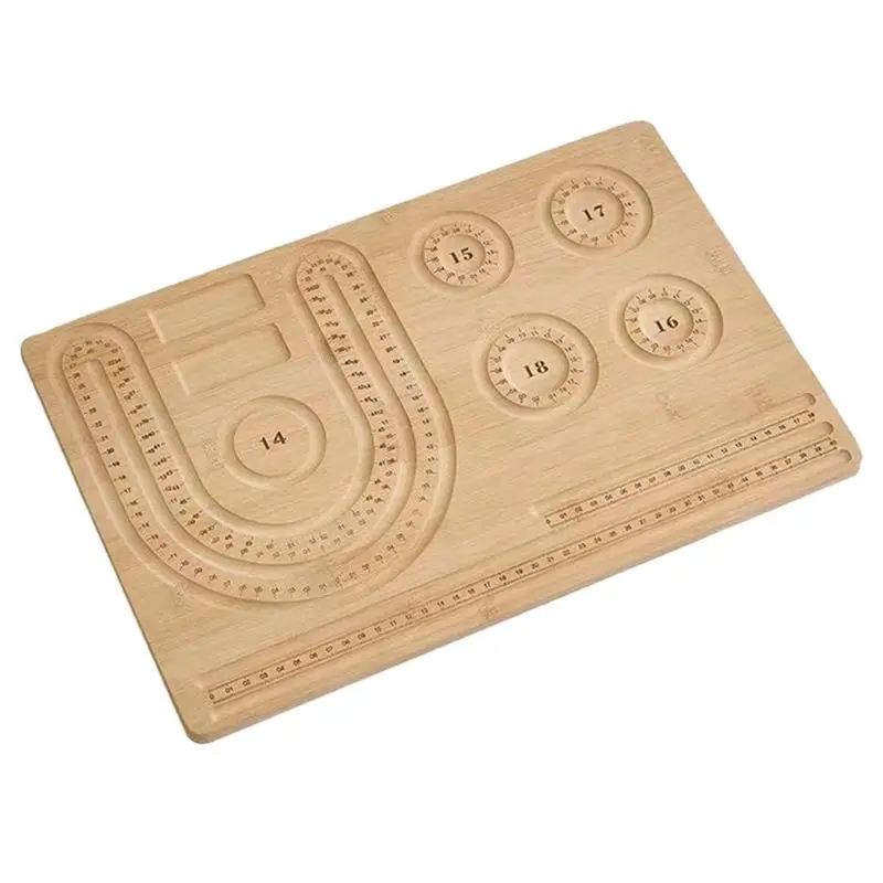 

ABJN-Board Perfect Tool For Jewelry Making And Beading Projects Bracelet Necklaces Design Beading Mats Trays