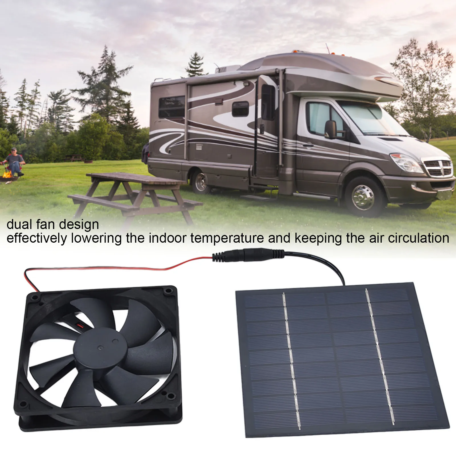 Solar Powered Exhaust Fan Solar Powered Exhaust Fan 10W Single Fan Waterproof Solar Panel Fan Kit for Chicken Coops Greenhouses