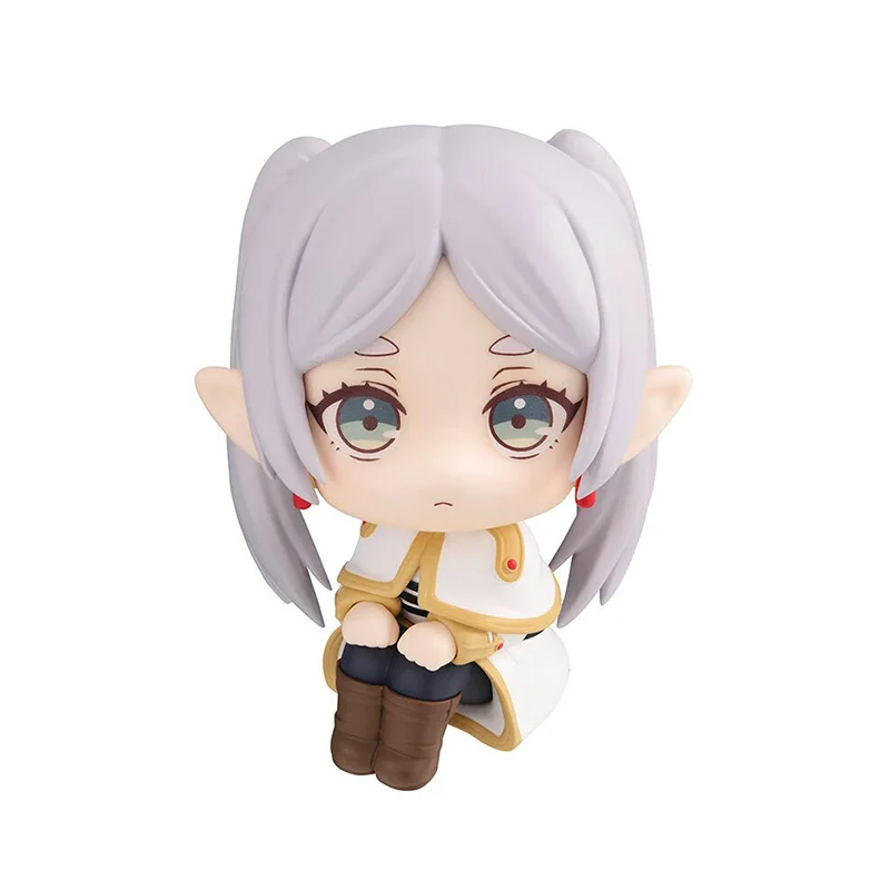 10cm Frieren Beyond Journey's End Animation Peripheral Figure Magician Action Figure Pvc Q Edition Cute Doll Ornament Collection