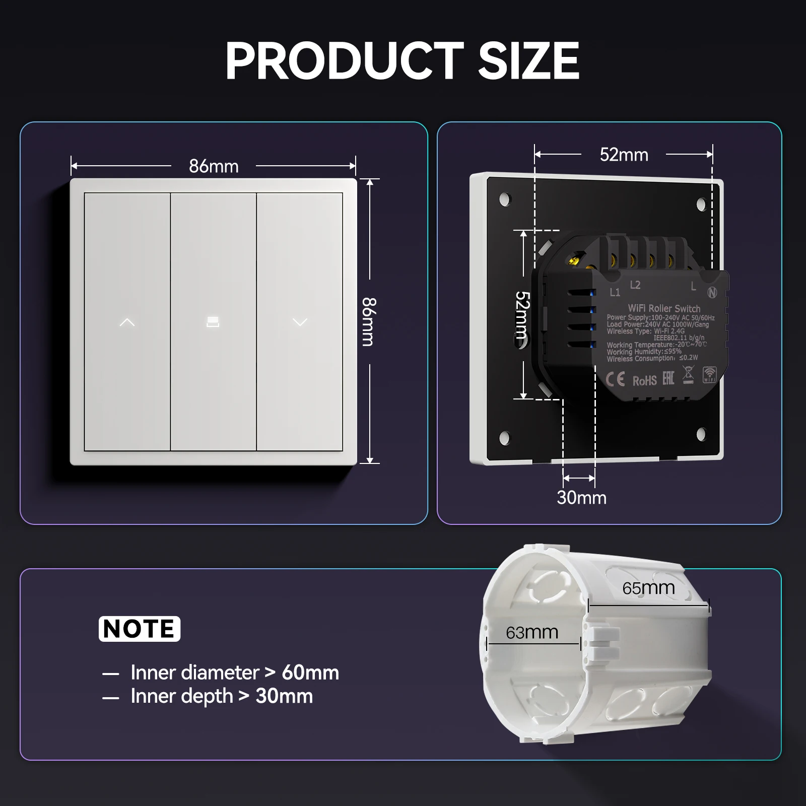 BSEED Zigbee 셔터 스위치 스마트 기계식 대형 - Smart Home Yellow 리뷰 및 가격