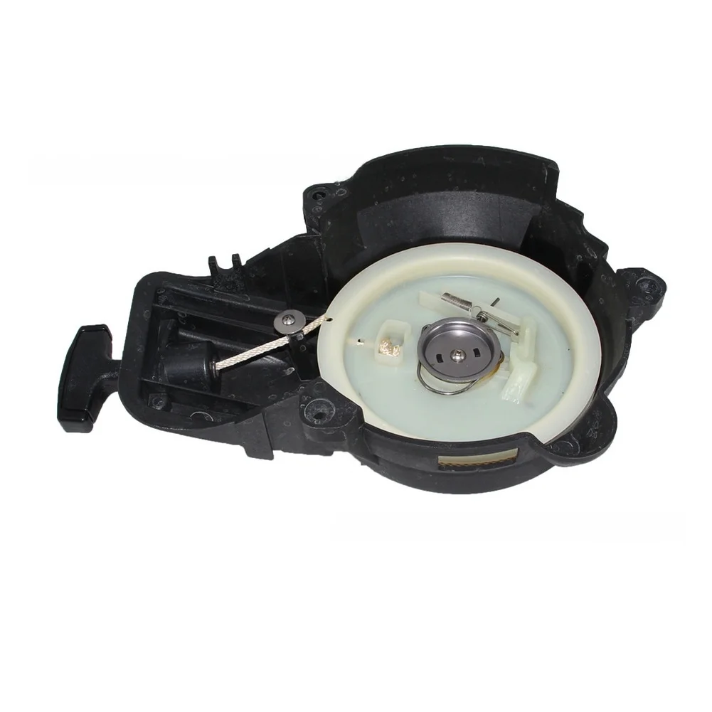 Starter Assembly For Outboard Motors Outboard Recoil Starter Black Outboard Starter Alloy Steel Construction Direct Replacement