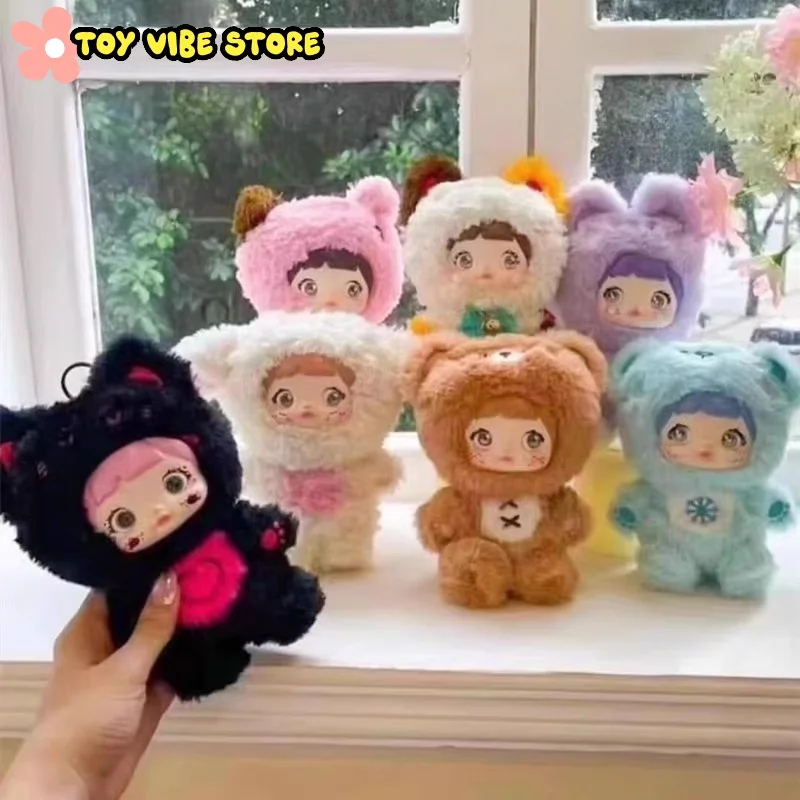 

Горячие оригинальные плюшевые фигурки новой серии Nommi Cutie без остановки — Adorab Blind Box Caixa Caja Kawaii Dolls