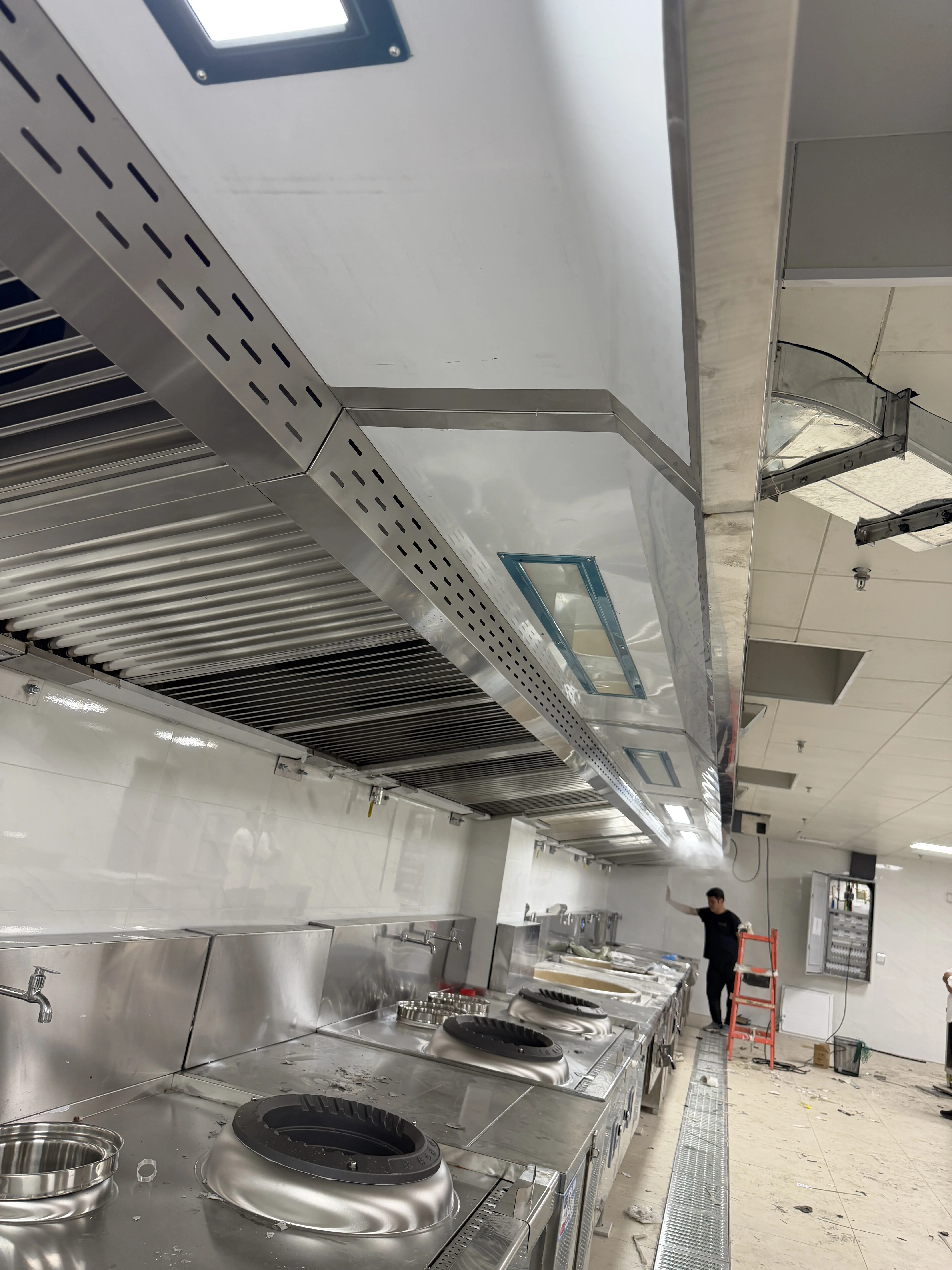 Straight Exhaust Hood for Rest - Commercial Kitchen Hoods ulasan dan harga