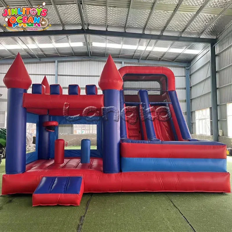 Hot Sale Castillo Hinchable Inflatable Slide Bounce House Bouncy Castle Inflatable for Party Rental