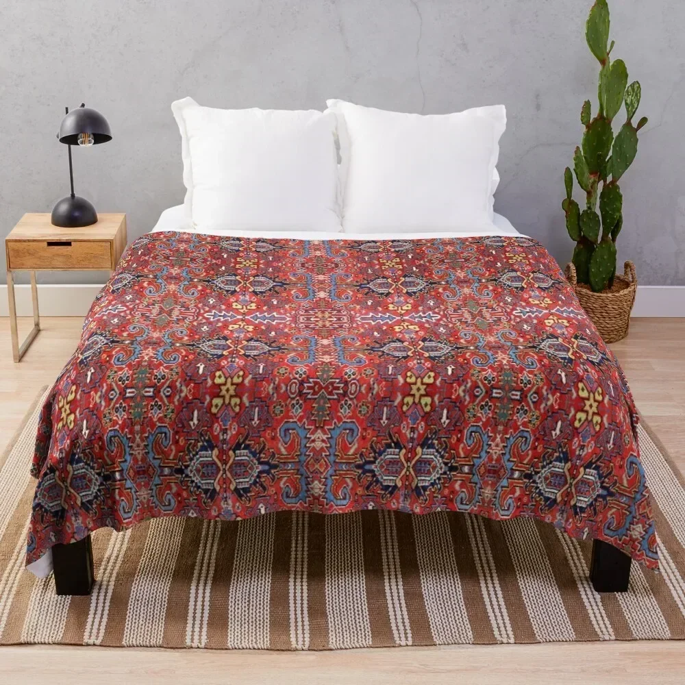 

Blue Wings Textile Art Throw Blanket No Pilling Soft Warm Blanket for Bed